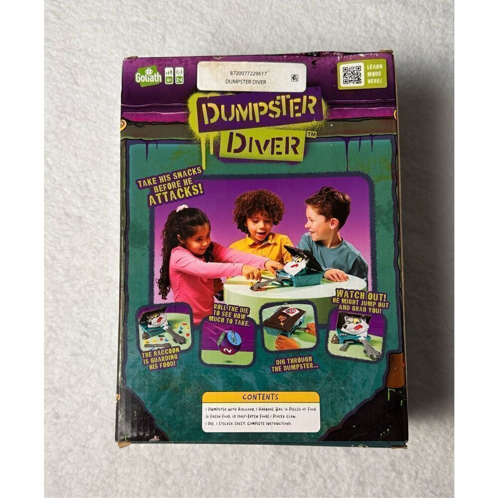 GOLIATH GAMES DUMPSTER DIVER / New In Box - Picture 3 of 7